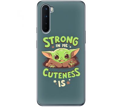 Силіконовий чохол BoxFace OnePlus Nord Strong in me Cuteness is (40980-up2337)