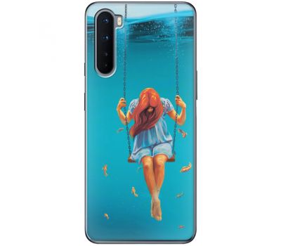 Силіконовий чохол BoxFace OnePlus Nord Girl In The Sea (40980-up2387)