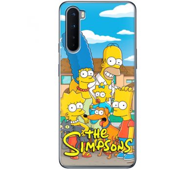 Силіконовий чохол BoxFace OnePlus Nord The Simpsons (40980-up2391)