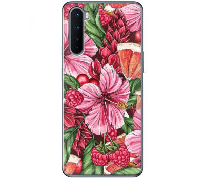 Силіконовий чохол BoxFace OnePlus Nord Tropical Flowers (40980-up2416)
