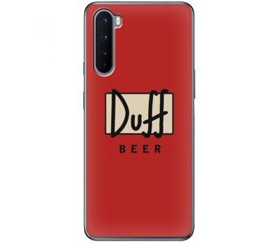 Силіконовий чохол BoxFace OnePlus Nord Duff beer (40980-up2427)