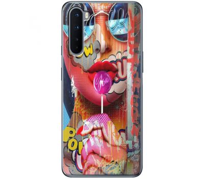 Силіконовий чохол BoxFace OnePlus Nord Colorful Girl (40980-up2443)