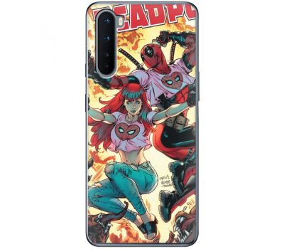 Силіконовий чохол BoxFace OnePlus Nord Deadpool and Mary Jane (40980-up2454)