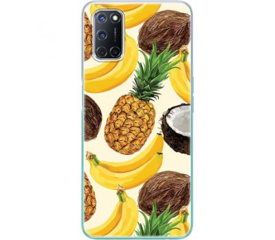 Силіконовий чохол BoxFace OPPO A52 Tropical Fruits (41581-up2417)