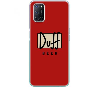 Силіконовий чохол BoxFace OPPO A52 Duff beer (41581-up2427)