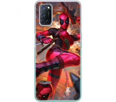 Силіконовий чохол BoxFace OPPO A52 Woman Deadpool (41581-up2453)