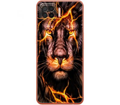 Силіконовий чохол BoxFace OPPO A73 Fire Lion (41741-up2437)