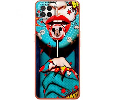 Силіконовий чохол BoxFace OPPO A73 Girl Pop Art (41741-up2444)