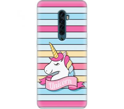 Силіконовий чохол BoxFace OPPO Reno2 Unicorn (38502-up2401)