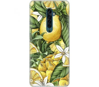 Силіконовий чохол BoxFace OPPO Reno2 Lemon Pattern (38502-up2415)