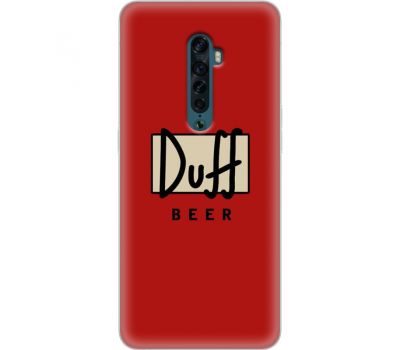 Силіконовий чохол BoxFace OPPO Reno2 Duff beer (38502-up2427)