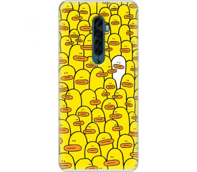 Силіконовий чохол BoxFace OPPO Reno2 Yellow Ducklings (38502-up2428)