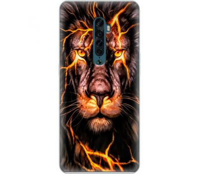 Силіконовий чохол BoxFace OPPO Reno2 Fire Lion (38502-up2437)