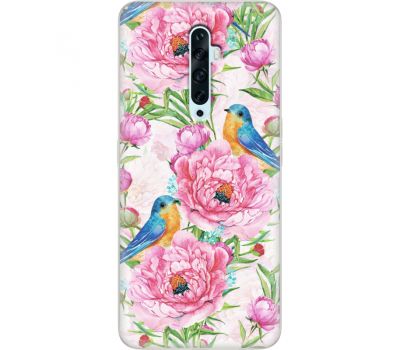 Силіконовий чохол BoxFace OPPO Reno2 Z Birds and Flowers (38509-up2376)