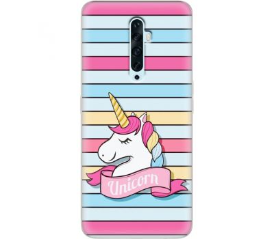 Силіконовий чохол BoxFace OPPO Reno2 Z Unicorn (38509-up2401)