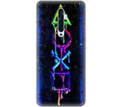 Силіконовий чохол BoxFace OPPO Reno2 Z Graffiti symbols (38509-up2432)