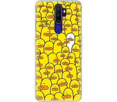 Силіконовий чохол BoxFace OPPO A9 2020 Yellow Ducklings (38524-up2428)