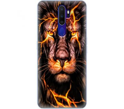 Силіконовий чохол BoxFace OPPO A9 2020 Fire Lion (38524-up2437)