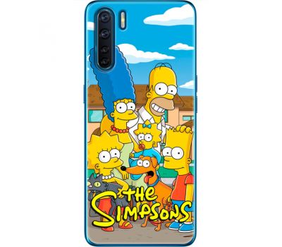 Силіконовий чохол BoxFace OPPO A91 The Simpsons (41576-up2391)