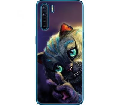 Силіконовий чохол BoxFace OPPO A91 Cheshire Cat (41576-up2404)