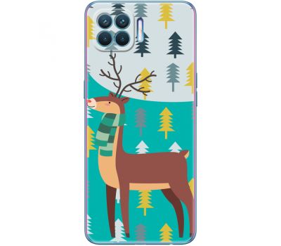 Силіконовий чохол BoxFace OPPO A93 Foresty Deer (41781-up2247)