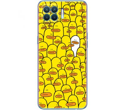 Силіконовий чохол BoxFace OPPO Reno4 Lite Yellow Ducklings (41780-up2428)