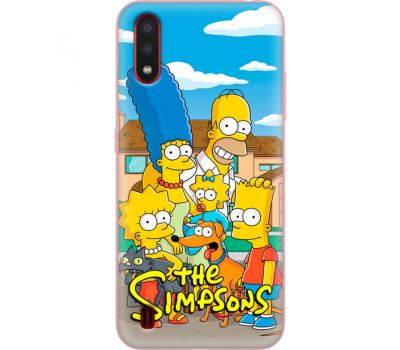 Силіконовий чохол BoxFace Samsung A015 Galaxy A01 The Simpsons (38839-up2391)
