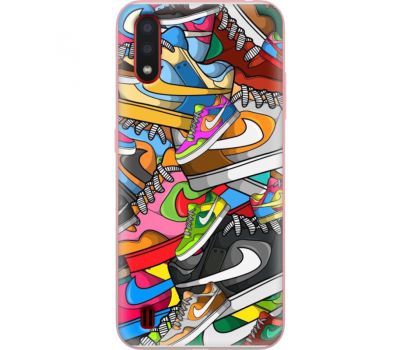 Силіконовий чохол BoxFace Samsung A015 Galaxy A01 Sneakers (38839-up2423)