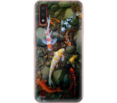 Силіконовий чохол BoxFace Samsung A015 Galaxy A01 Underwater Koi (38839-up2431)