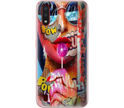 Силіконовий чохол BoxFace Samsung A015 Galaxy A01 Colorful Girl (38839-up2443)