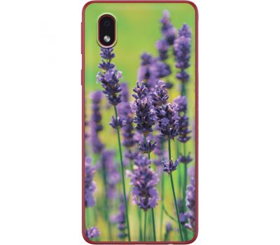 Силіконовий чохол BoxFace Samsung A013 Galaxy A01 Core Green Lavender (40875-up2245)