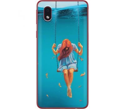 Силіконовий чохол BoxFace Samsung A013 Galaxy A01 Core Girl In The Sea (40875-up2387)