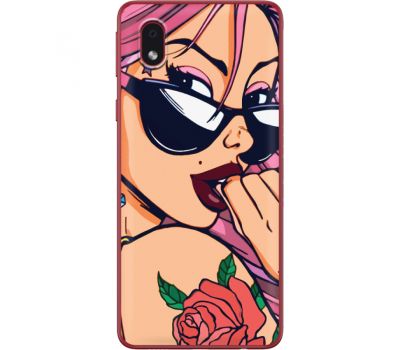 Силіконовий чохол BoxFace Samsung A013 Galaxy A01 Core Pink Girl (40875-up2388)