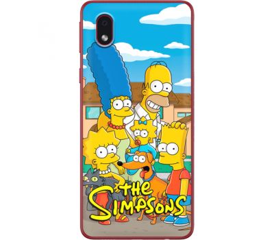 Силіконовий чохол BoxFace Samsung A013 Galaxy A01 Core The Simpsons (40875-up2391)