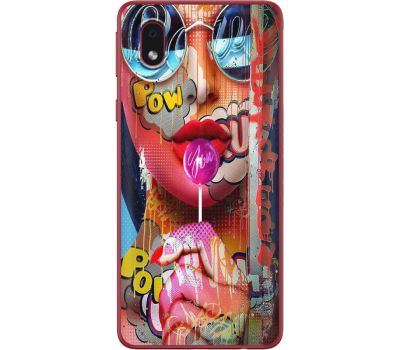 Силіконовий чохол BoxFace Samsung A013 Galaxy A01 Core Colorful Girl (40875-up2443)