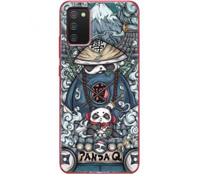 Силіконовий чохол BoxFace Samsung A025 Galaxy A02S Panda Q (41511-up2411)