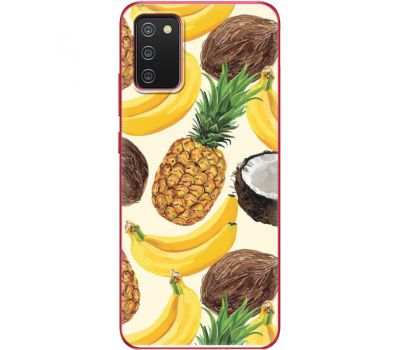 Силіконовий чохол BoxFace Samsung A025 Galaxy A02S Tropical Fruits (41511-up2417)