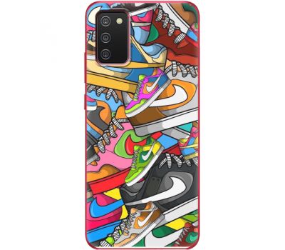 Силіконовий чохол BoxFace Samsung A025 Galaxy A02S Sneakers (41511-up2423)