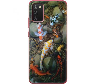 Силіконовий чохол BoxFace Samsung A025 Galaxy A02S Underwater Koi (41511-up2431)