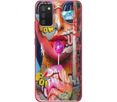 Силіконовий чохол BoxFace Samsung A025 Galaxy A02S Colorful Girl (41511-up2443)