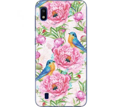 Силіконовий чохол BoxFace Samsung A105 Galaxy A10 Birds and Flowers (36867-up2376)