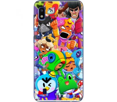 Силіконовий чохол BoxFace Samsung A105 Galaxy A10 friends brawl stars (36867-up2403)