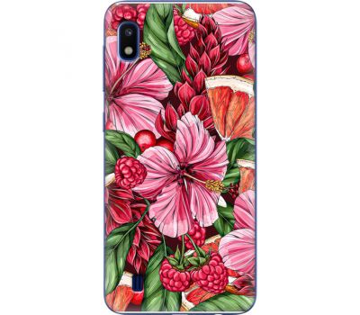 Силіконовий чохол BoxFace Samsung A105 Galaxy A10 Tropical Flowers (36867-up2416)