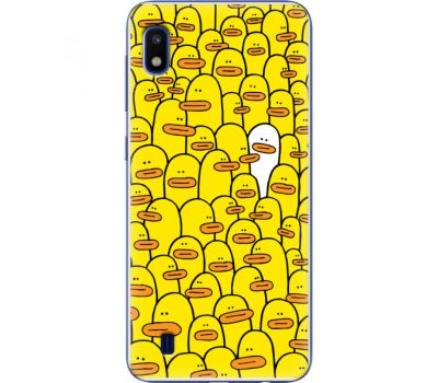 Силіконовий чохол BoxFace Samsung A105 Galaxy A10 Yellow Ducklings (36867-up2428)