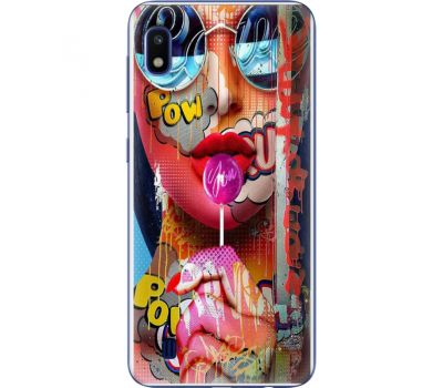 Силіконовий чохол BoxFace Samsung A105 Galaxy A10 Colorful Girl (36867-up2443)