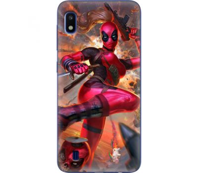 Силіконовий чохол BoxFace Samsung A105 Galaxy A10 Woman Deadpool (36867-up2453)