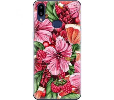 Силіконовий чохол BoxFace Samsung A107 Galaxy A10s Tropical Flowers (37944-up2416)