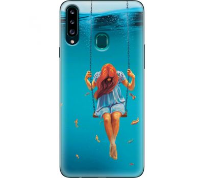 Силіконовий чохол BoxFace Samsung A207 Galaxy A20s Girl In The Sea (38125-up2387)