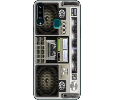 Силіконовий чохол BoxFace Samsung A207 Galaxy A20s Old Boombox (38125-up2446)