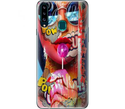 Силіконовий чохол BoxFace Samsung A207 Galaxy A20s Colorful Girl (38125-up2443)